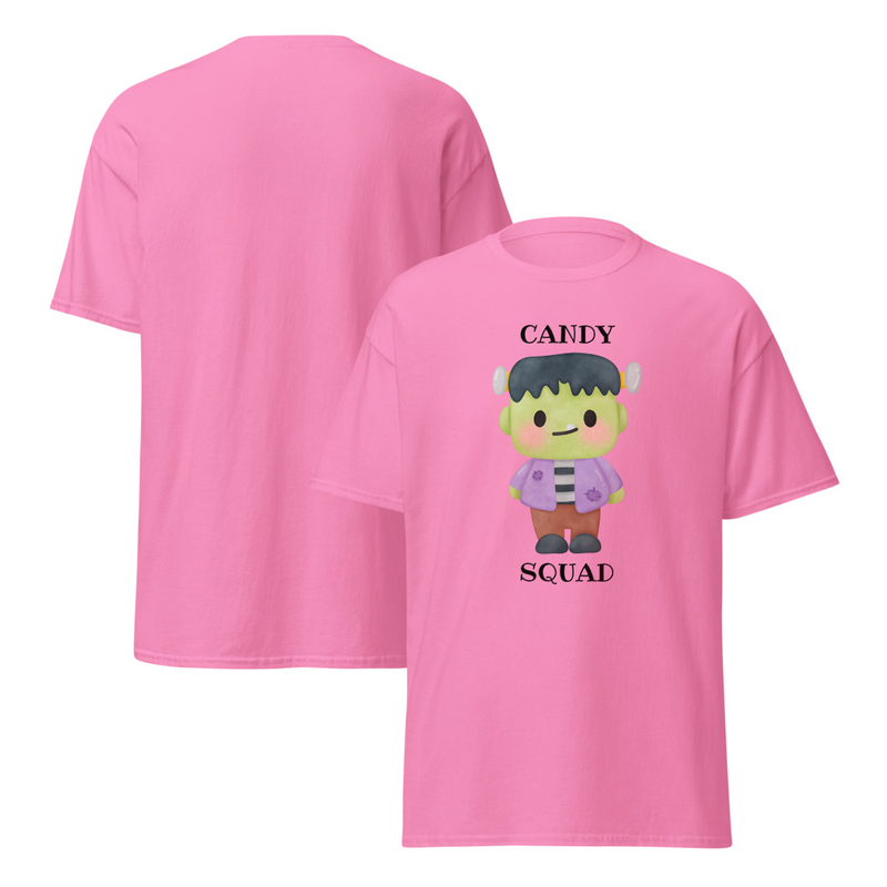 Halloween Candy Squad Frankenstein Adult Unisex Tee