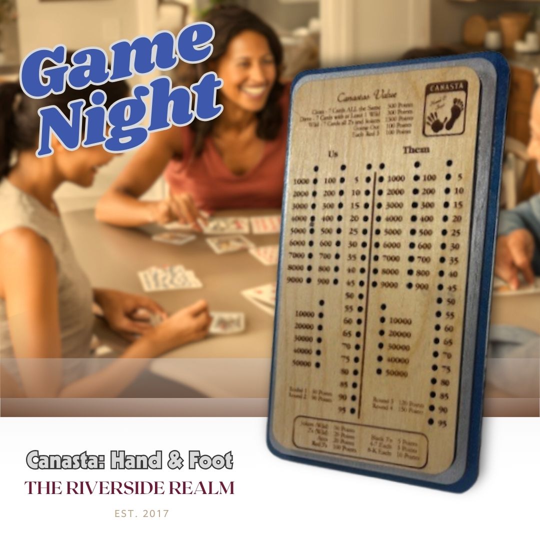 Canasta - Hand & Foot Scorecard