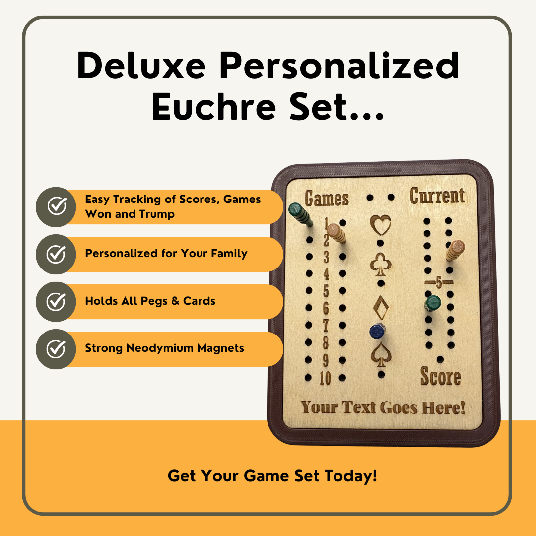 Euchre Set - Deluxe