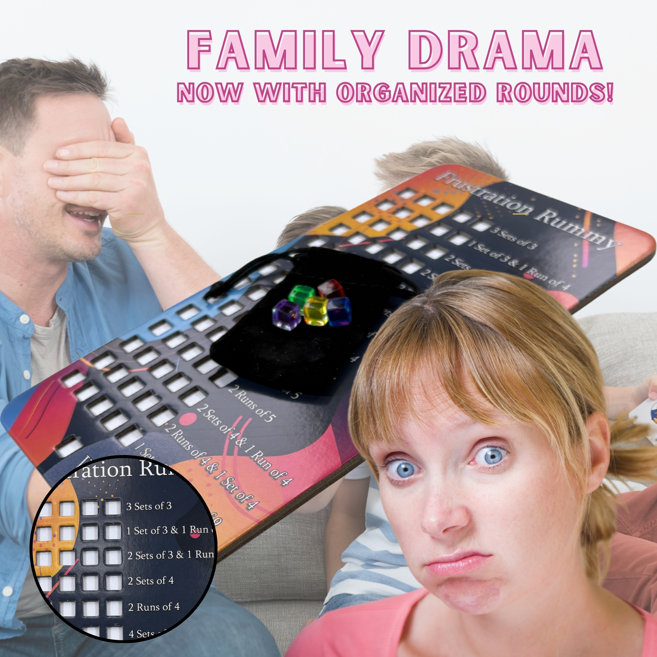 Frustration Rummy Round Tracker - Basic
