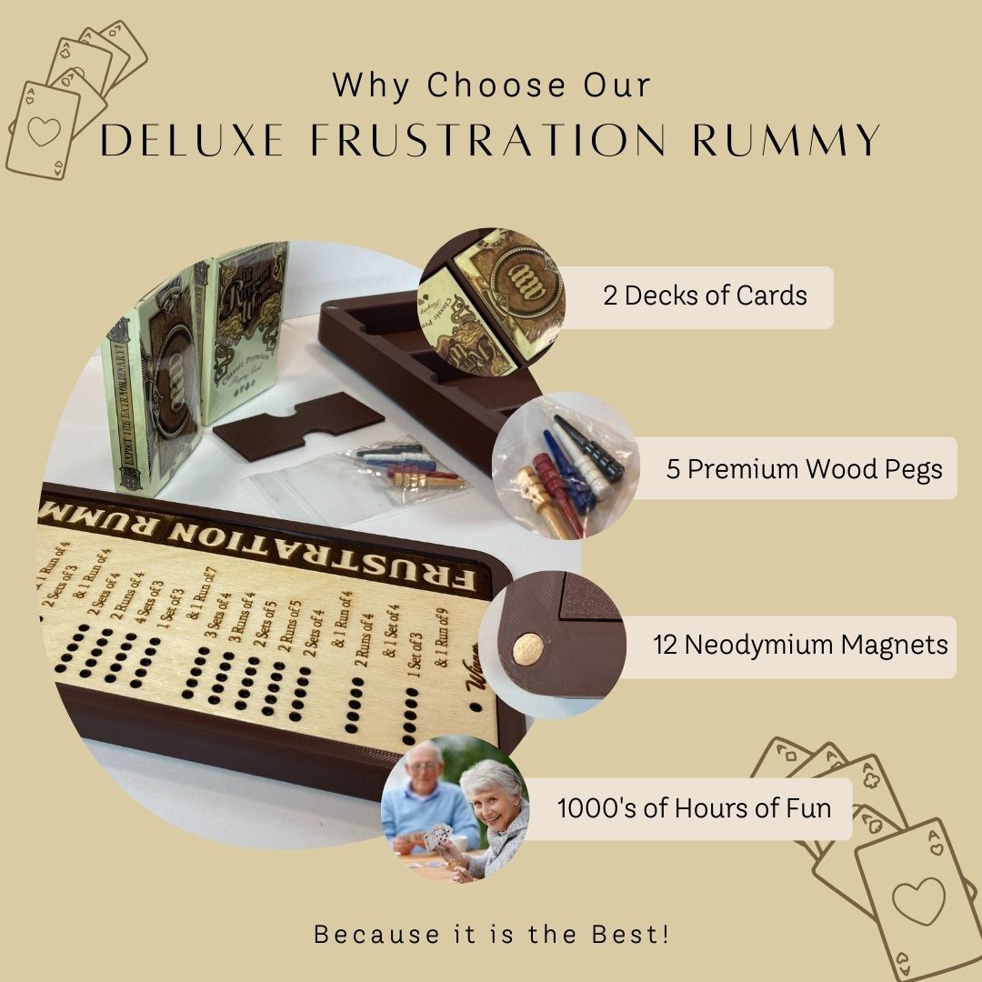 Frustration Rummy Game Set - Deluxe