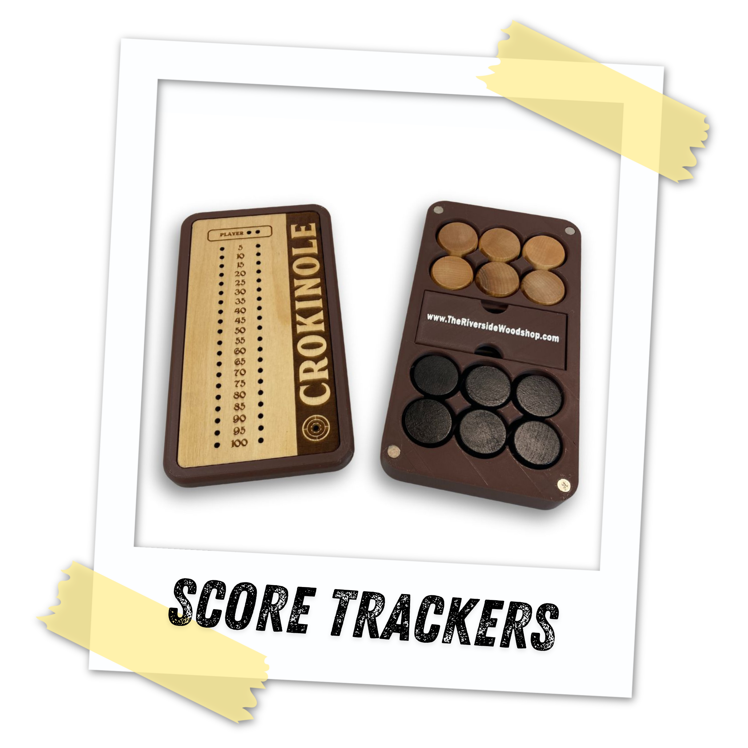 Crokinole Set - Deluxe