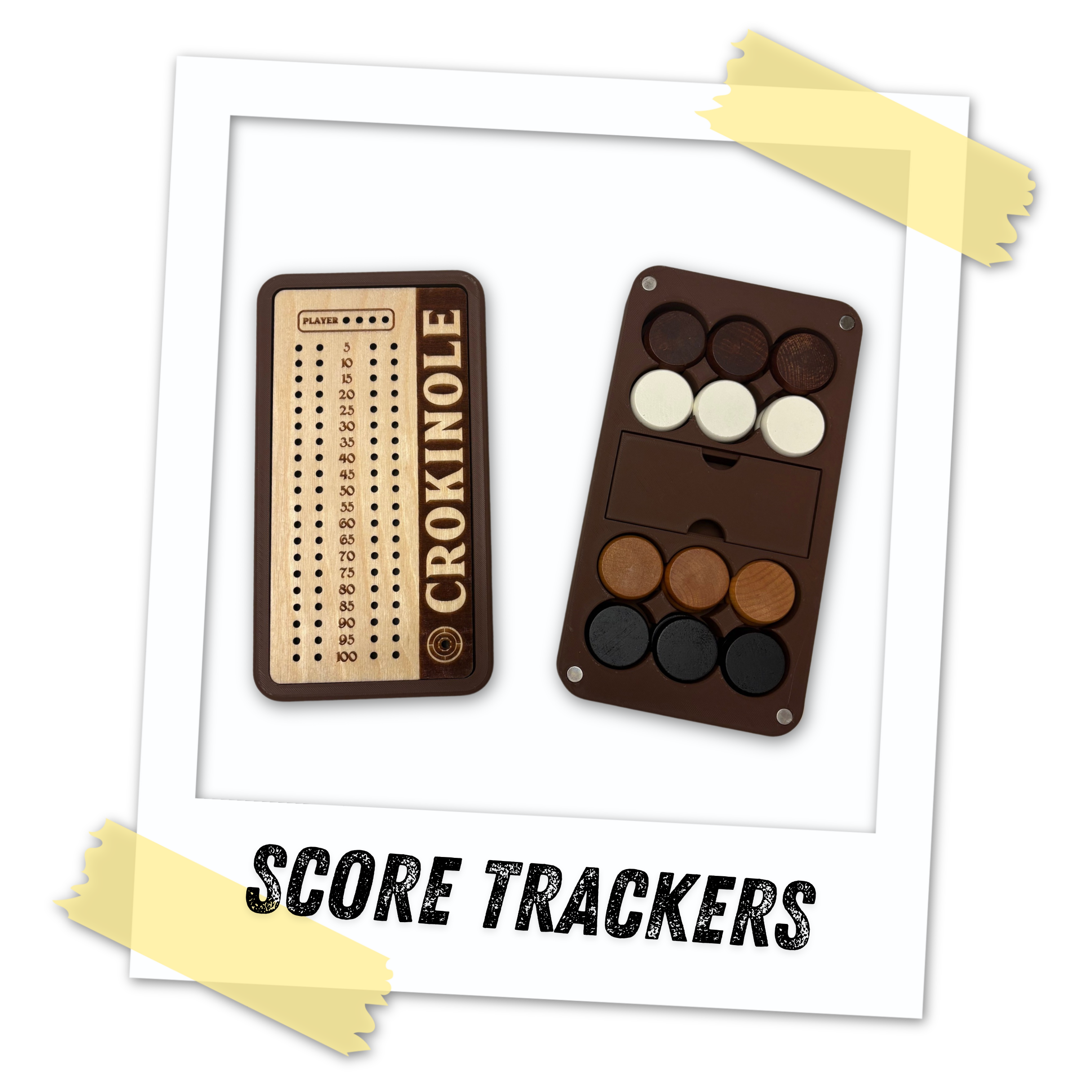 Crokinole Set - Deluxe