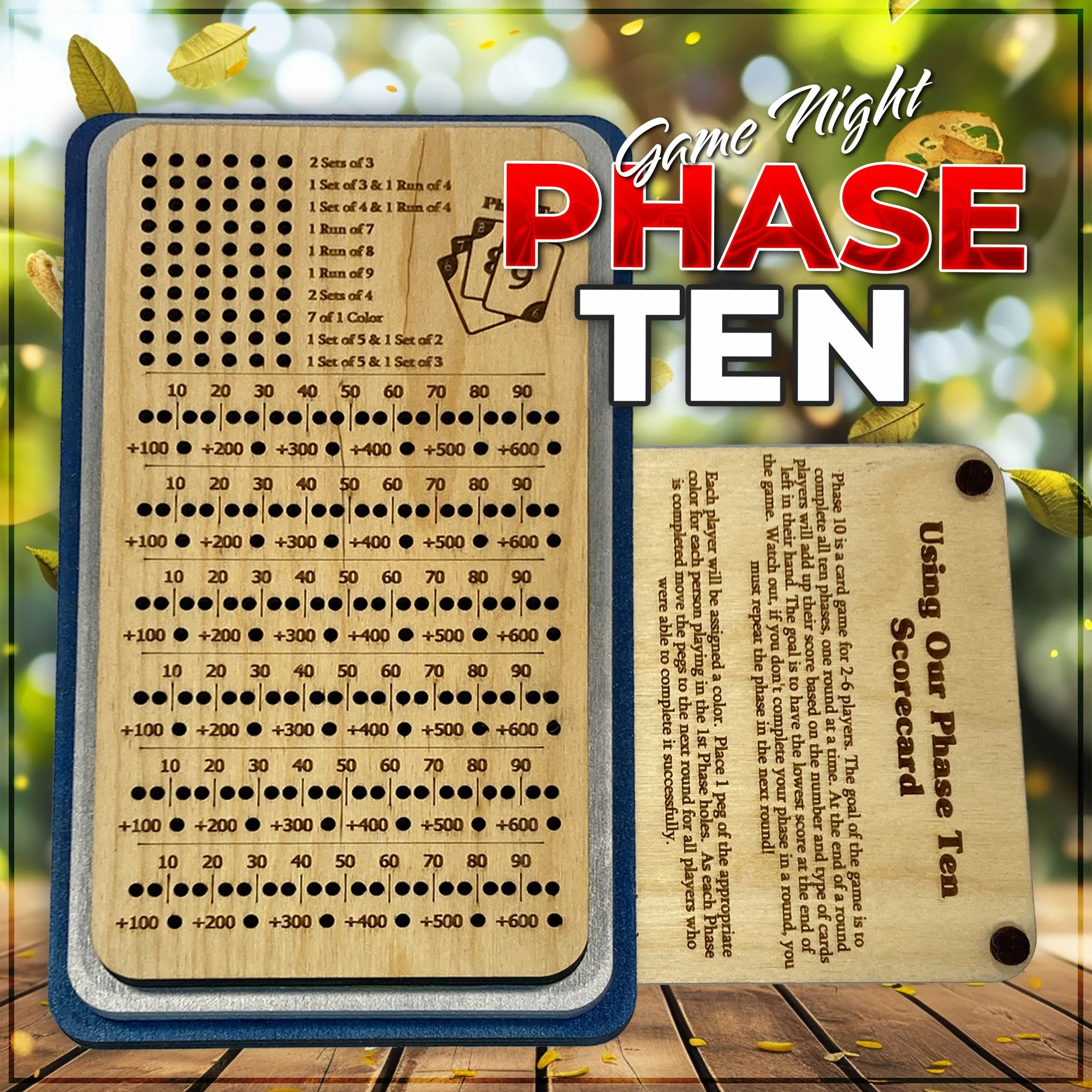 Phase Ten Score Keeper