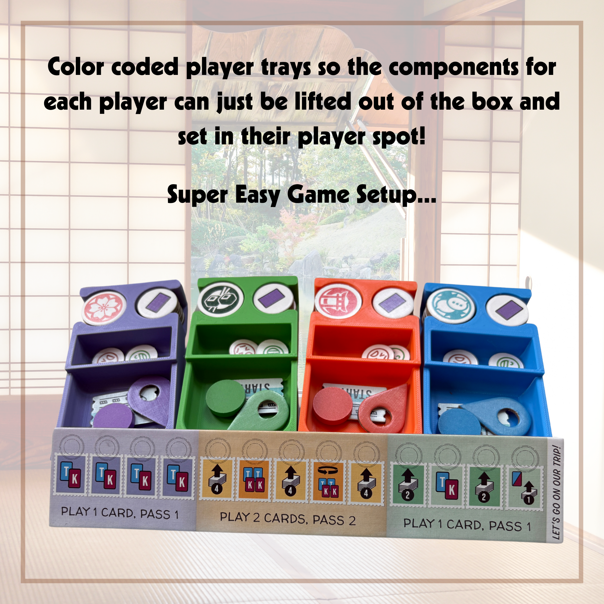 Let's Go To Japan Box Organizer