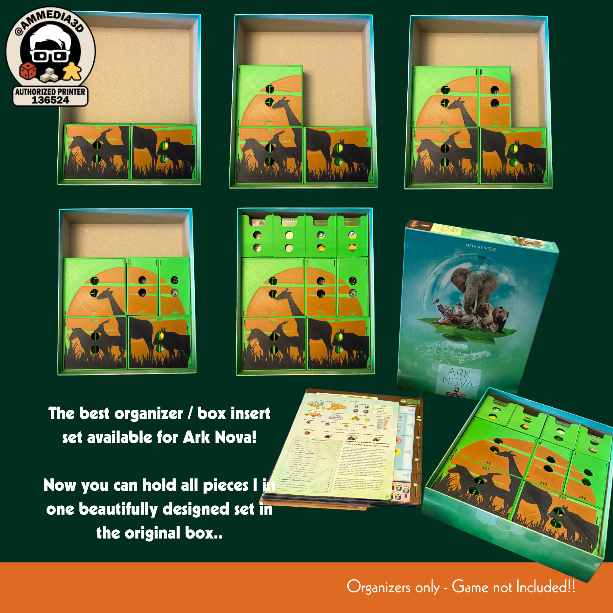 Ark Nova Box Organizer
