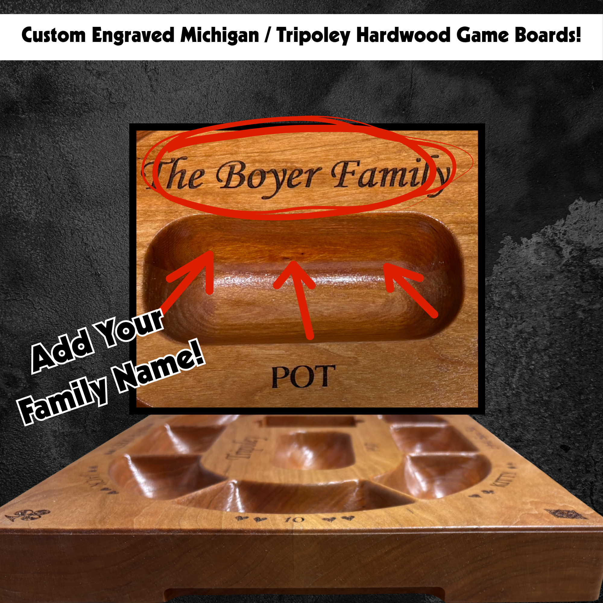 Tripoley Board - Large