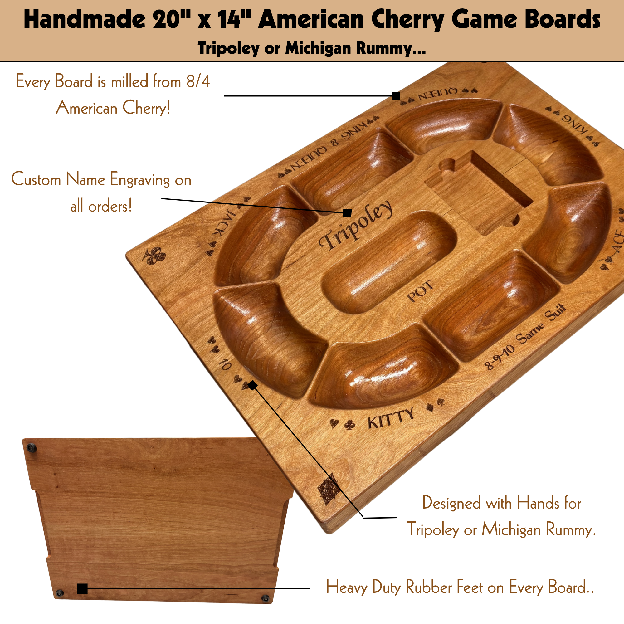 Tripoley Board - Large