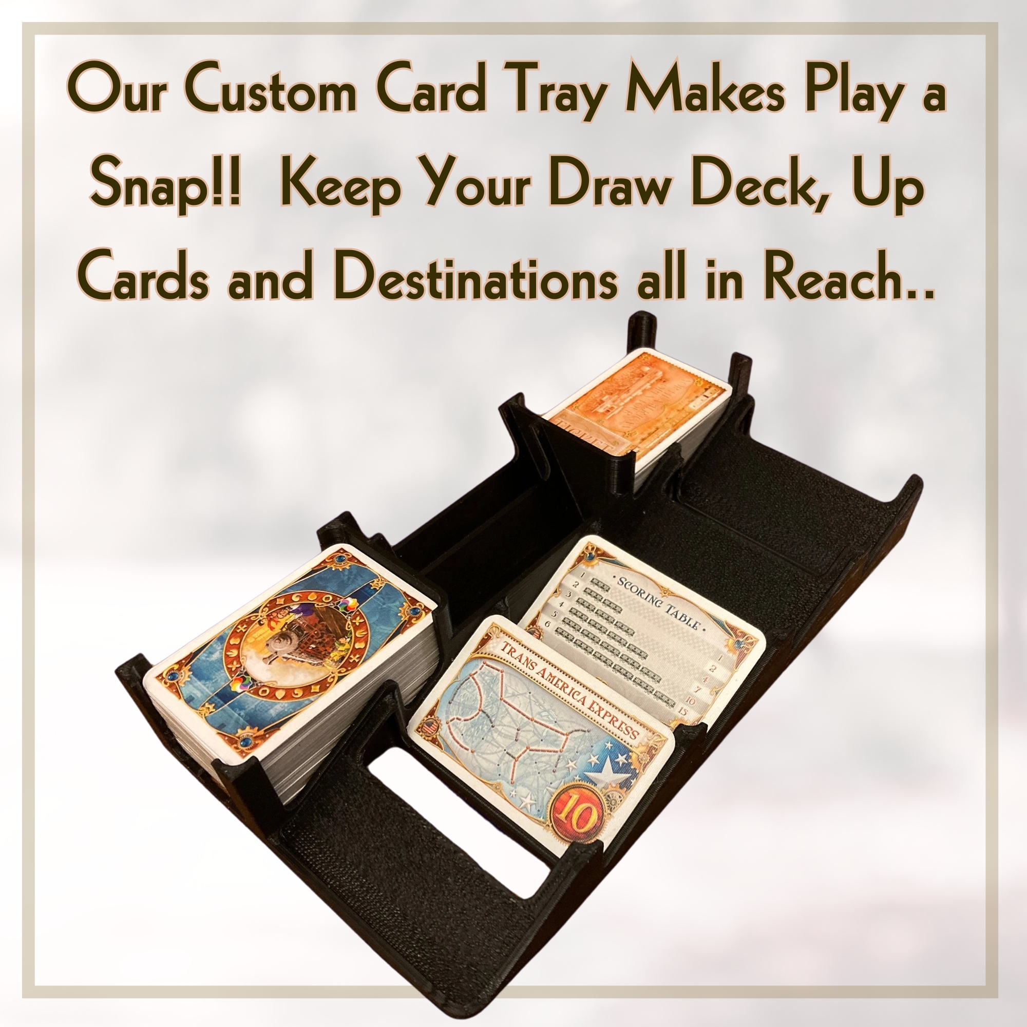 Ticket to Ride US Box Organizer