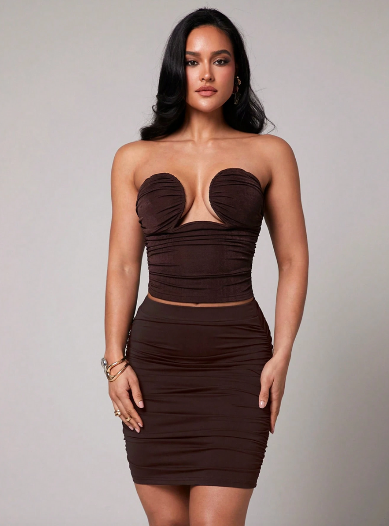 U-Sculpt Brown Dress