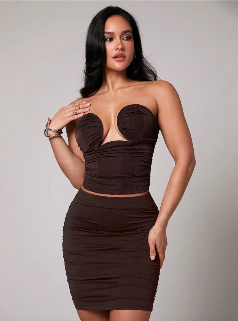 U-Sculpt Brown Dress