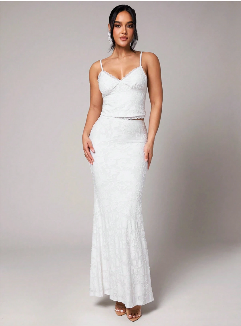 Charming White Dress