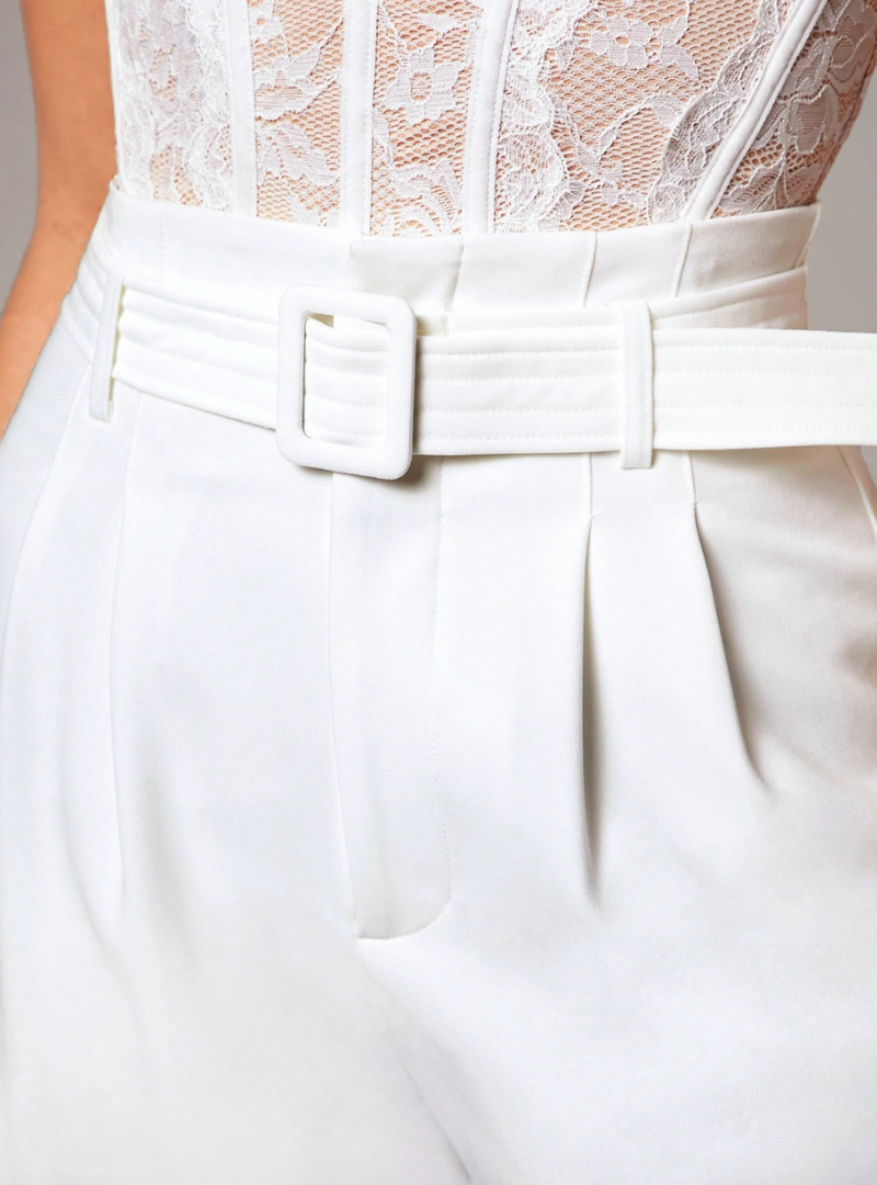 Functional White Pant