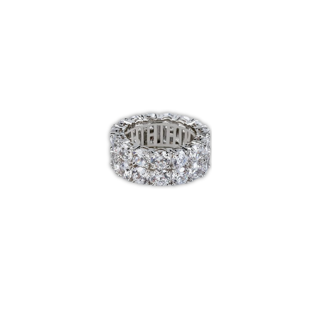 Crystal Eternity Ring