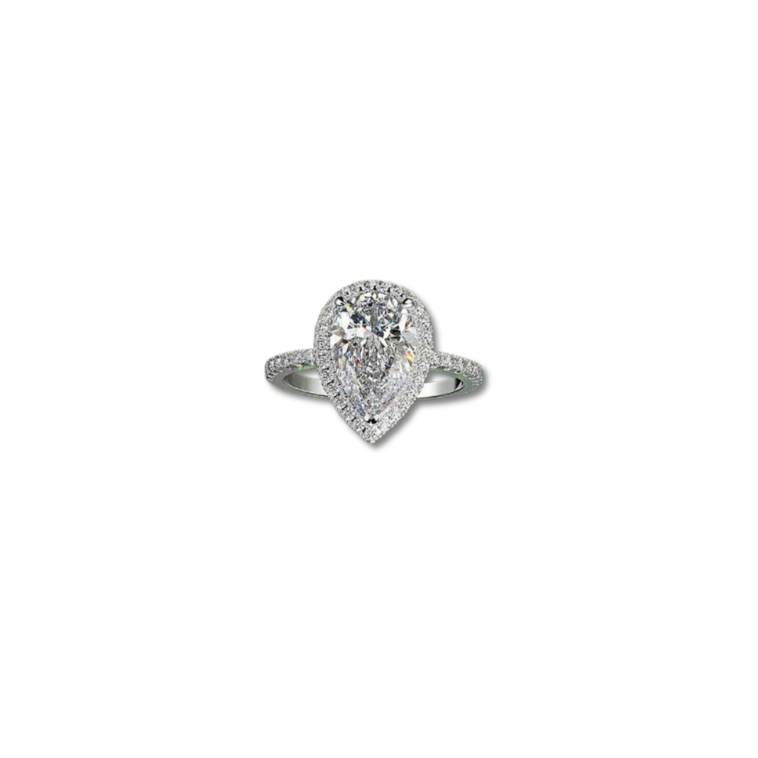 Pear-Shaped Ring