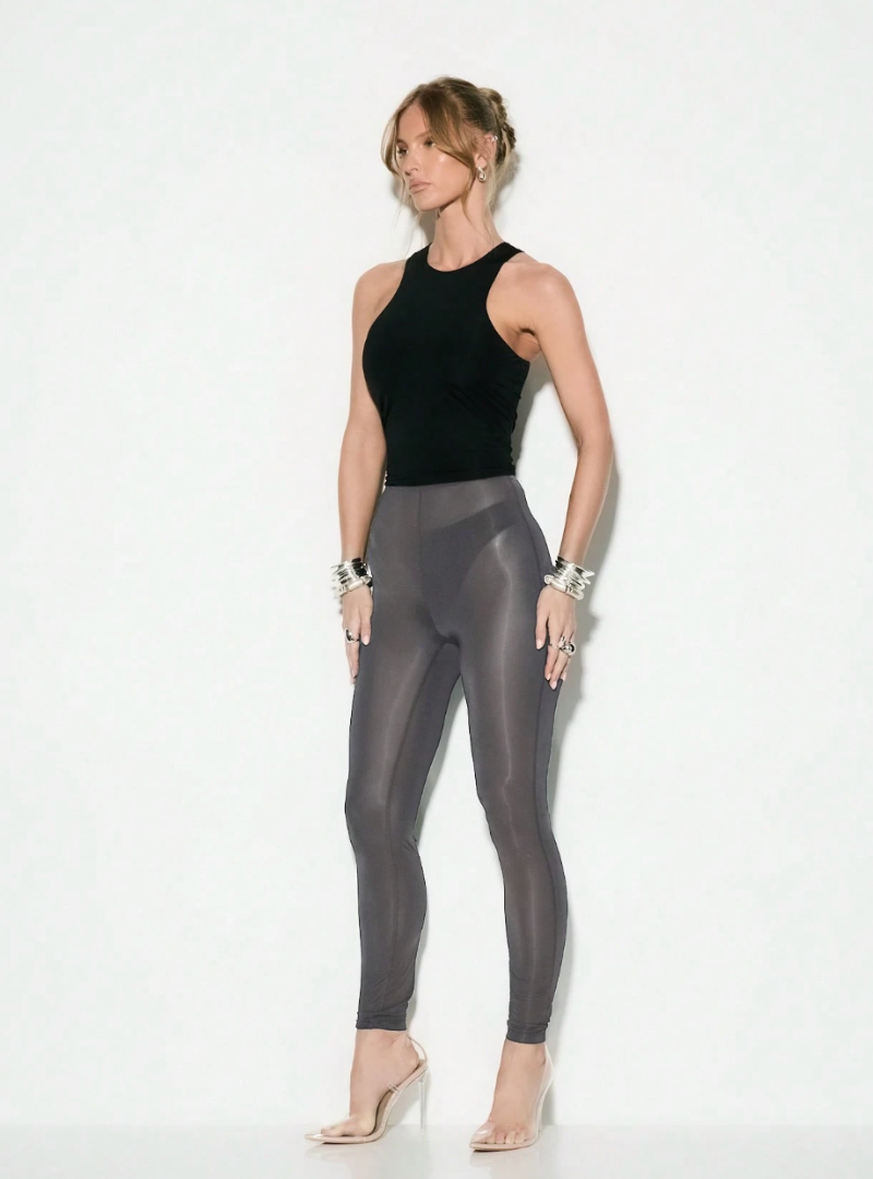 Sheer Dominance x Sculpt Grey Leggings