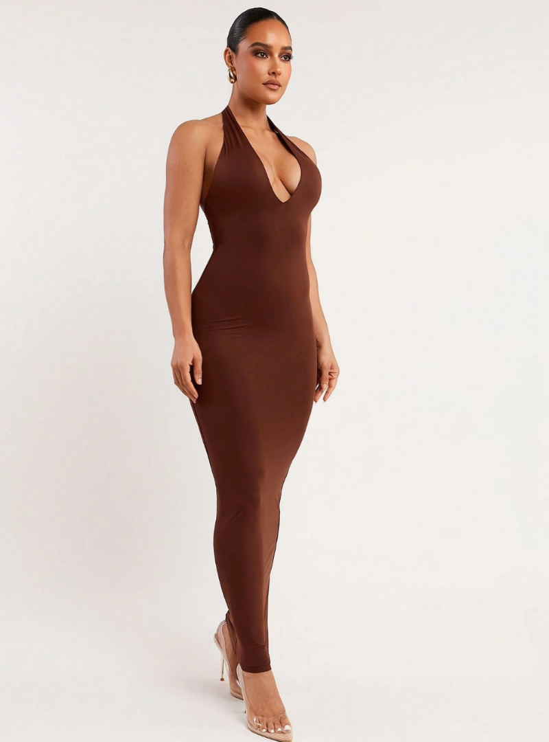 Savage Grace x Sculpt Halter Dress