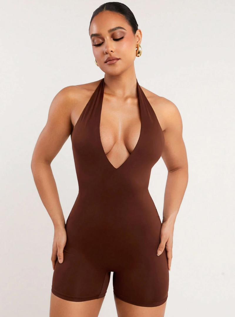 Savage Grace x Sculpt Halter Romper