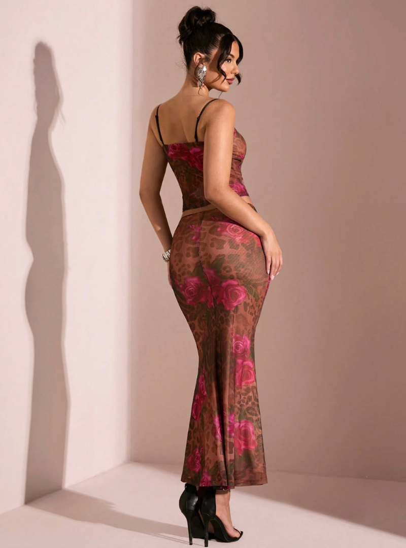  The Rose & Leopard Mesh Set