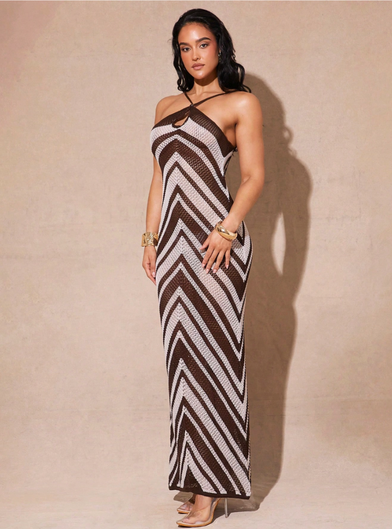 Ritual Lines Maxi Dress