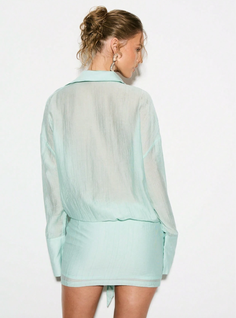 Minted Whisper Dress 