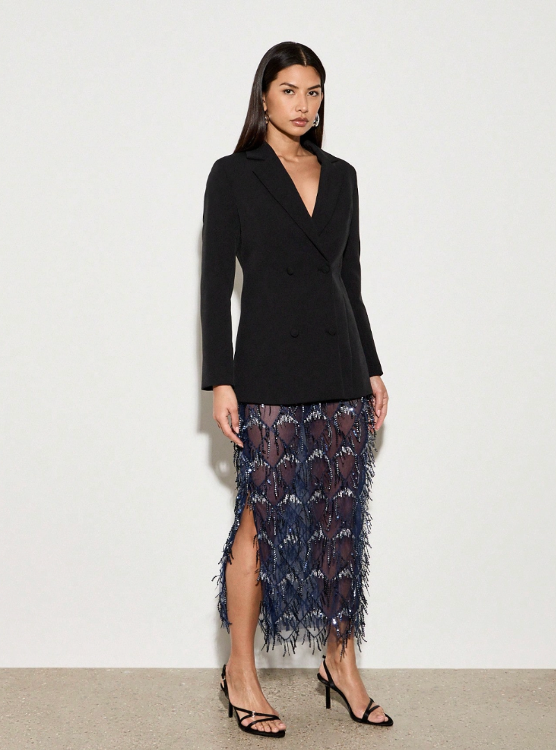 Boardroom Glimmer Skirt