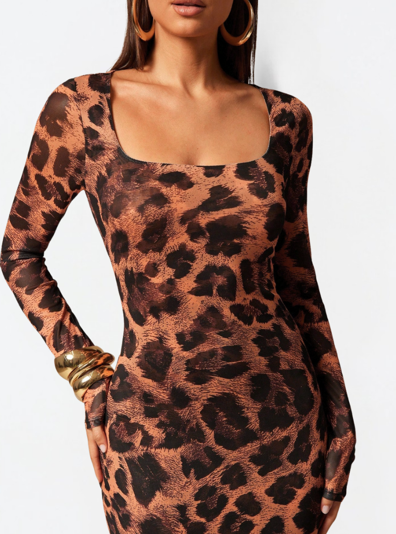 The Signature Leopard Gown
