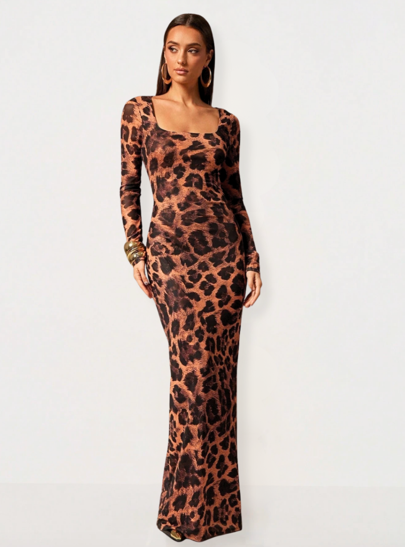 The Signature Leopard Gown