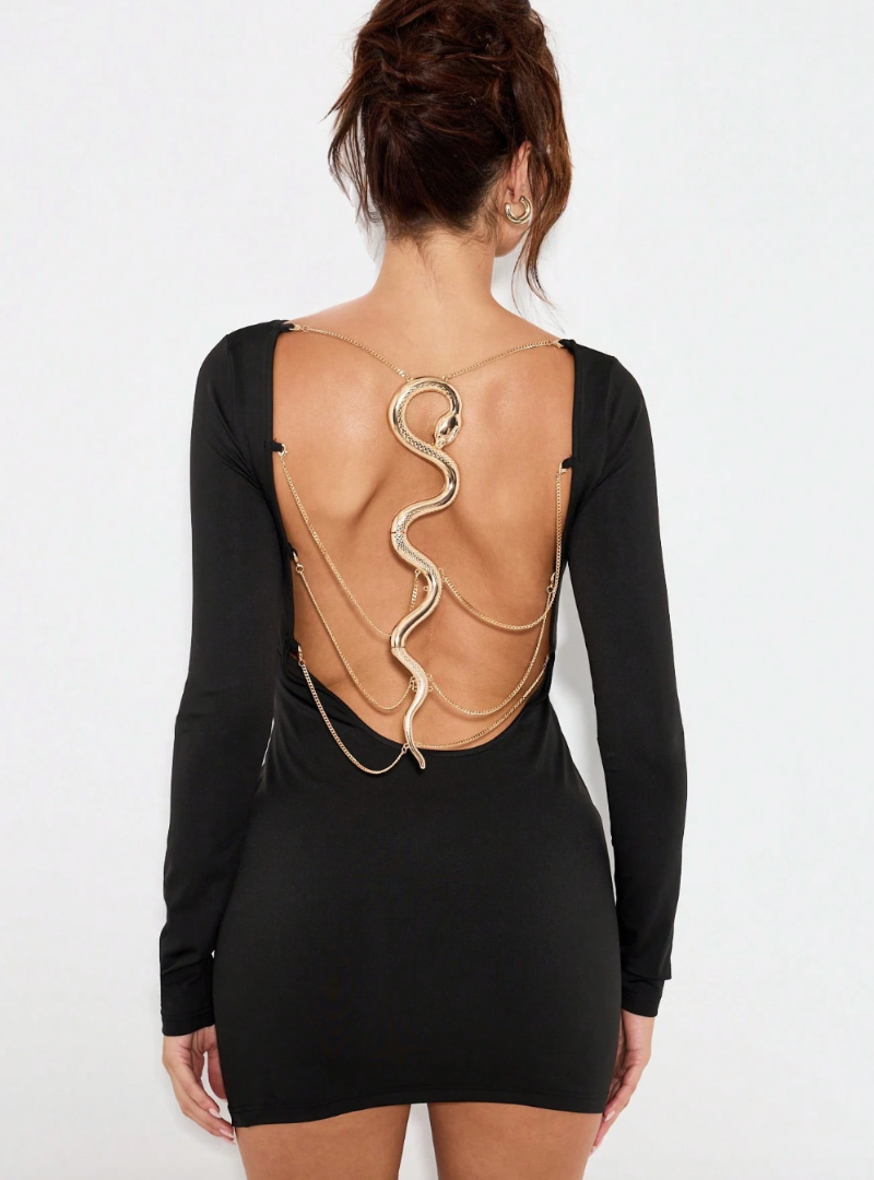 The Sinuous Embrace Mini- Black