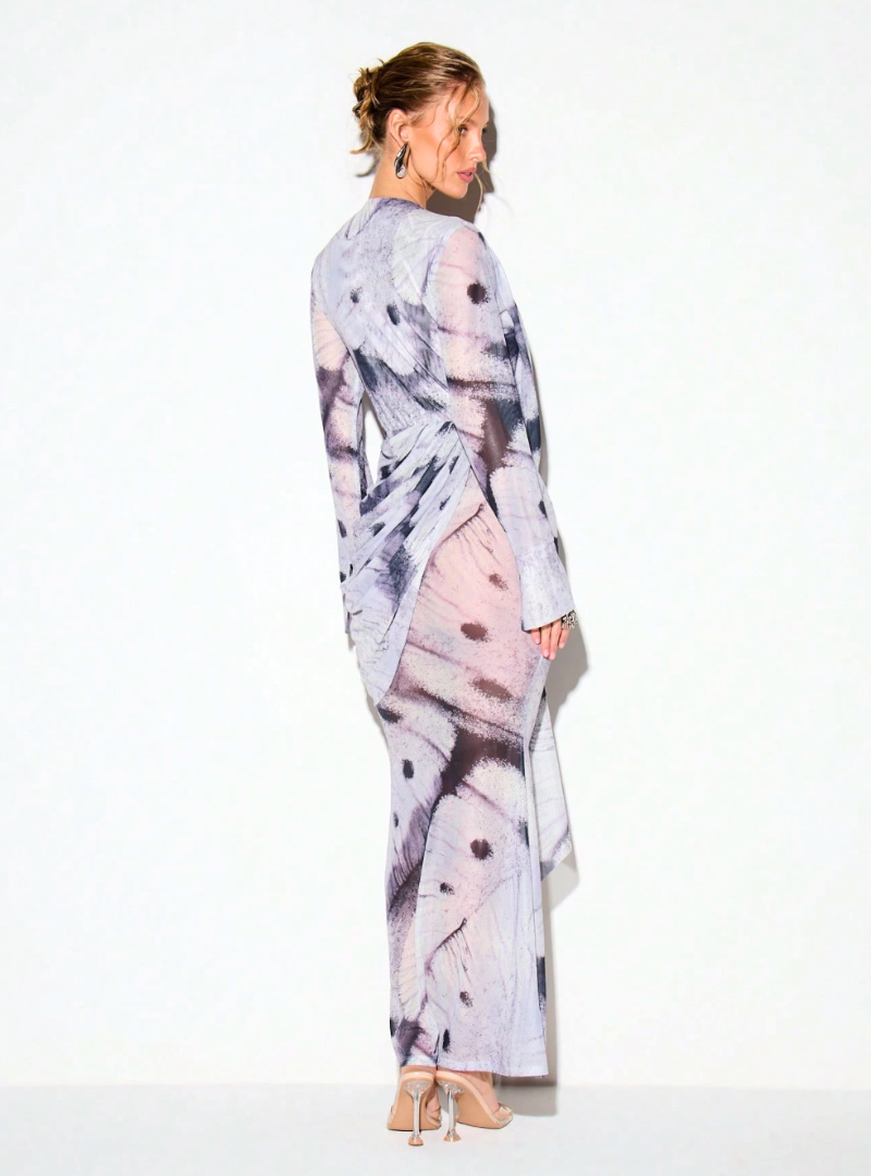 The Nocturne Drape Maxi