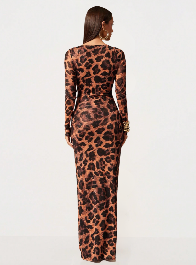 The Signature Leopard Gown