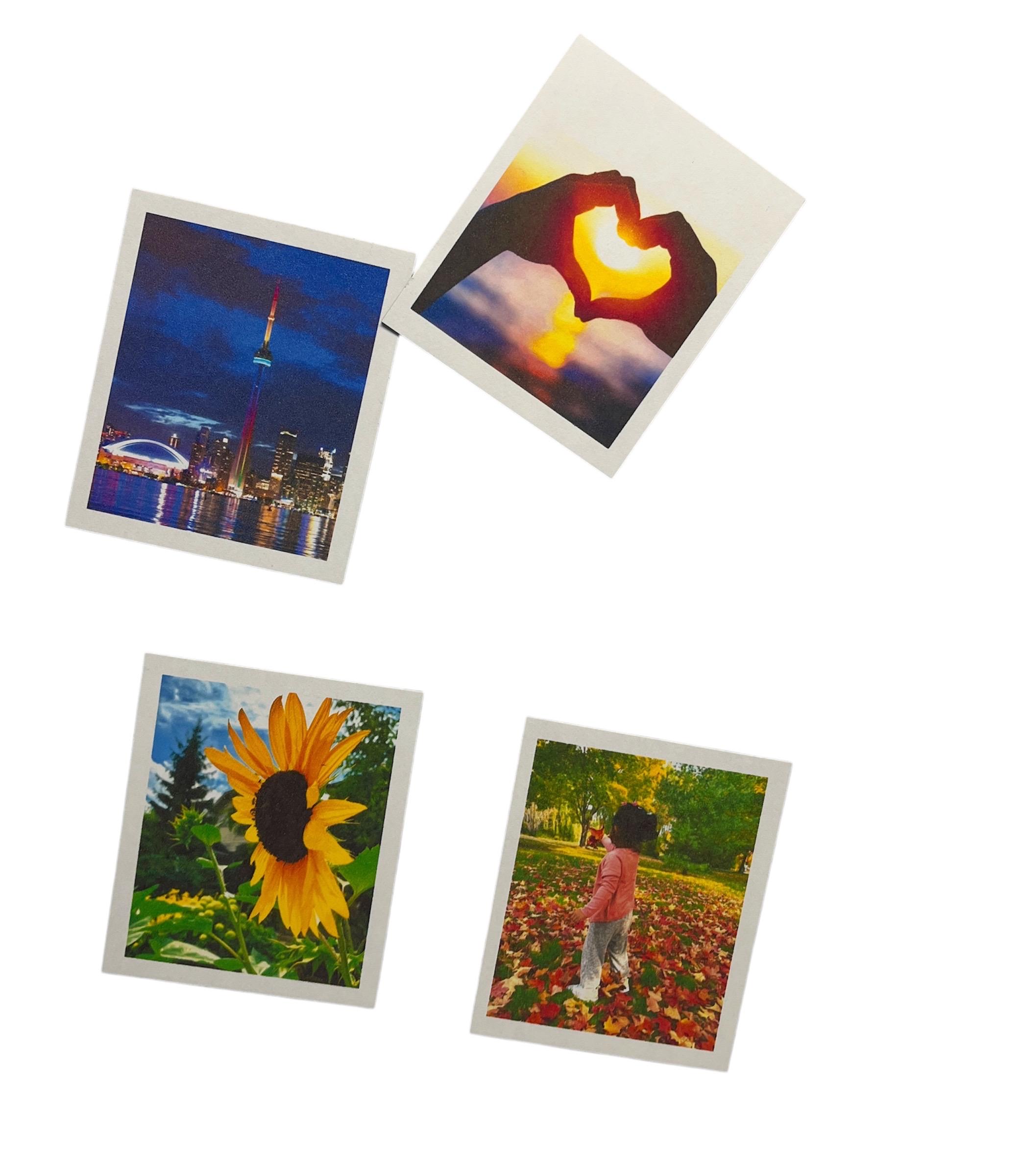 Sleek design: Custom Photo Fridge Magnets | Save the Date Wedding photo Magnets | Personalized Gift with Multiple Photos | Fridge Magnet for Birthday, Anniversary, or Family Memories