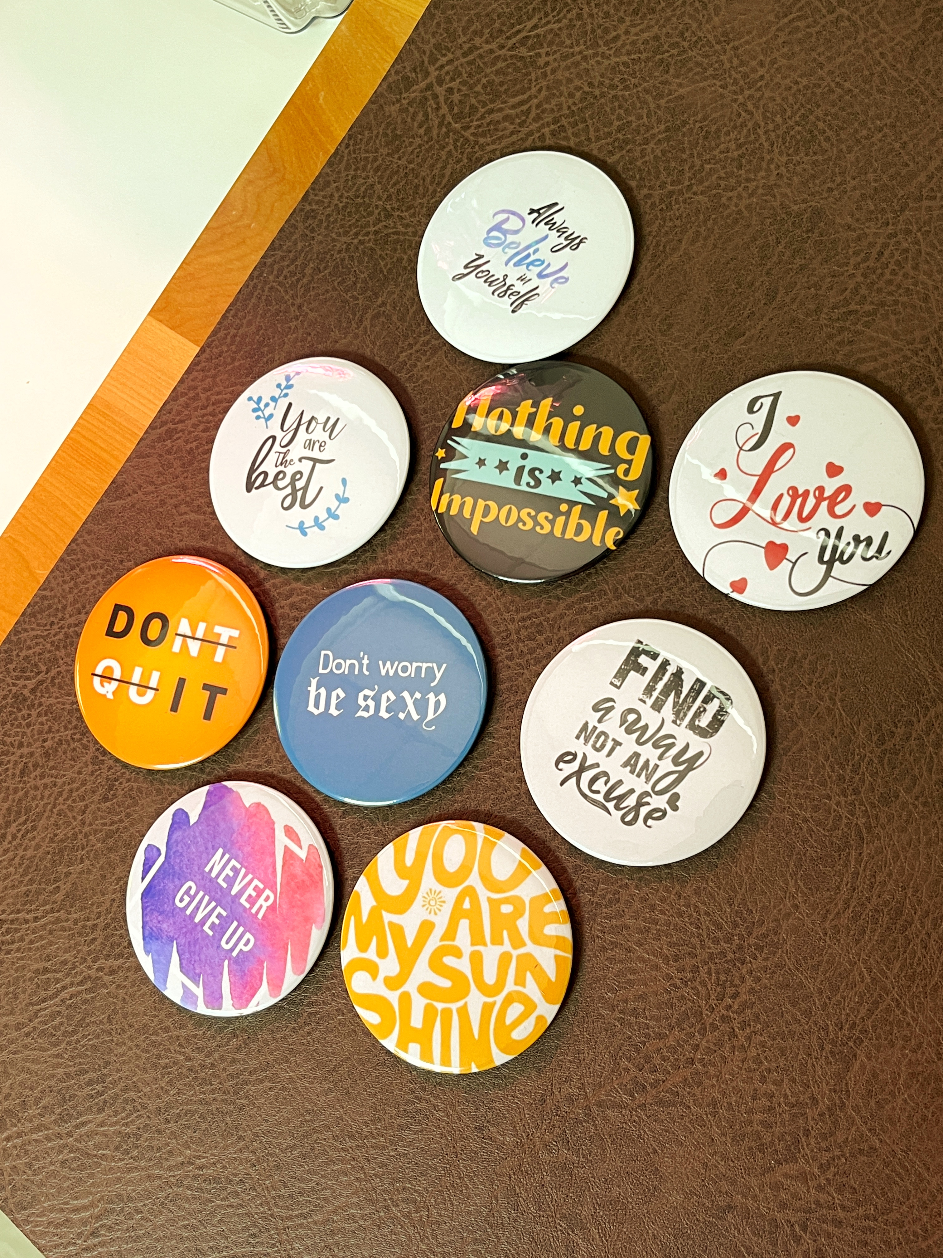 Custom 58mm Round Fridge Magnets | Personalized Photo Magnet | 2.28” Keepsake Gift | Cute Refrigerator Decor | Party Favours