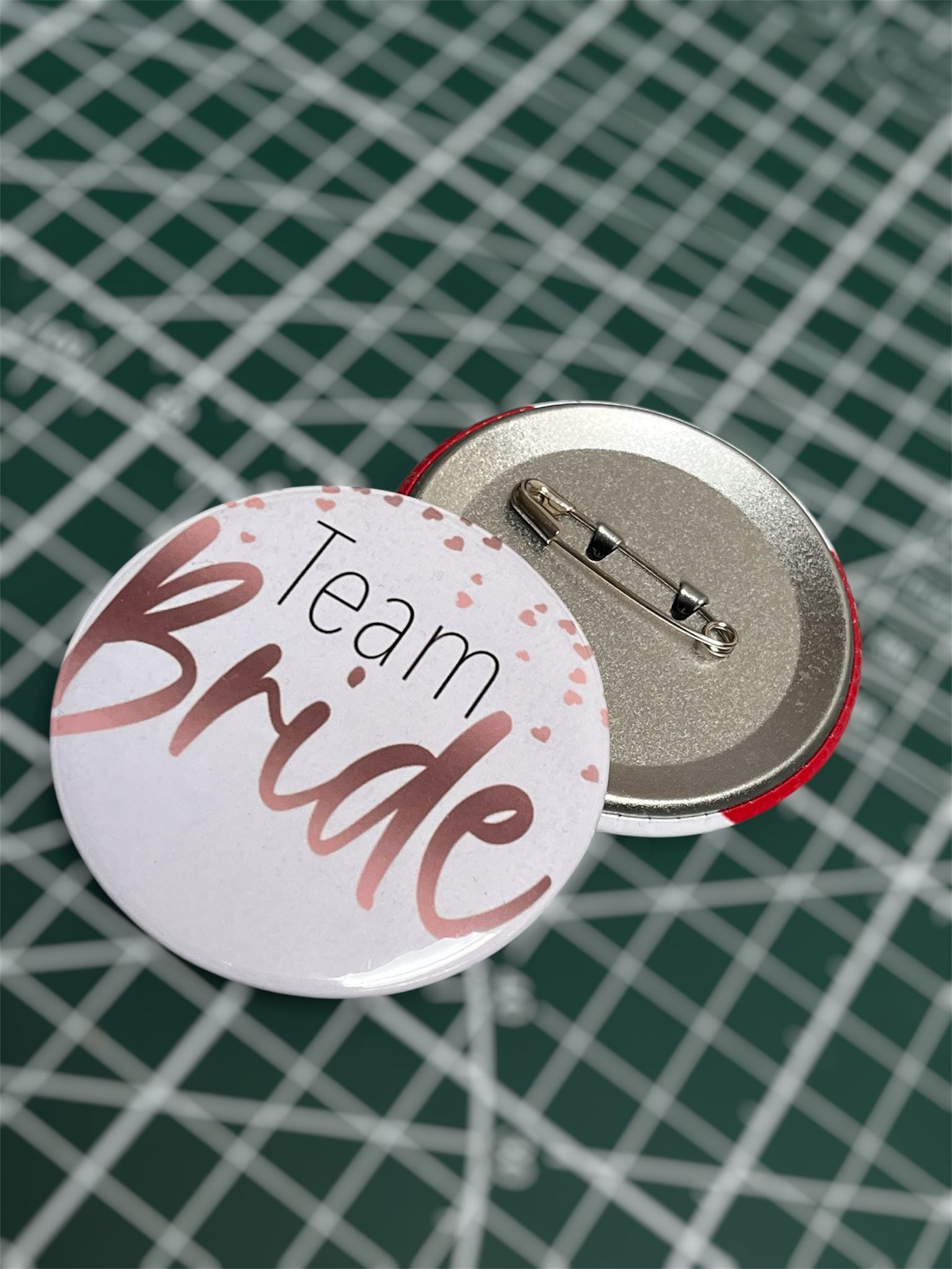 Custom 58mm Button Pin – Personalized with Your Logo, Photo, Text or Design | Perfect for Events, Gifts, or Branding