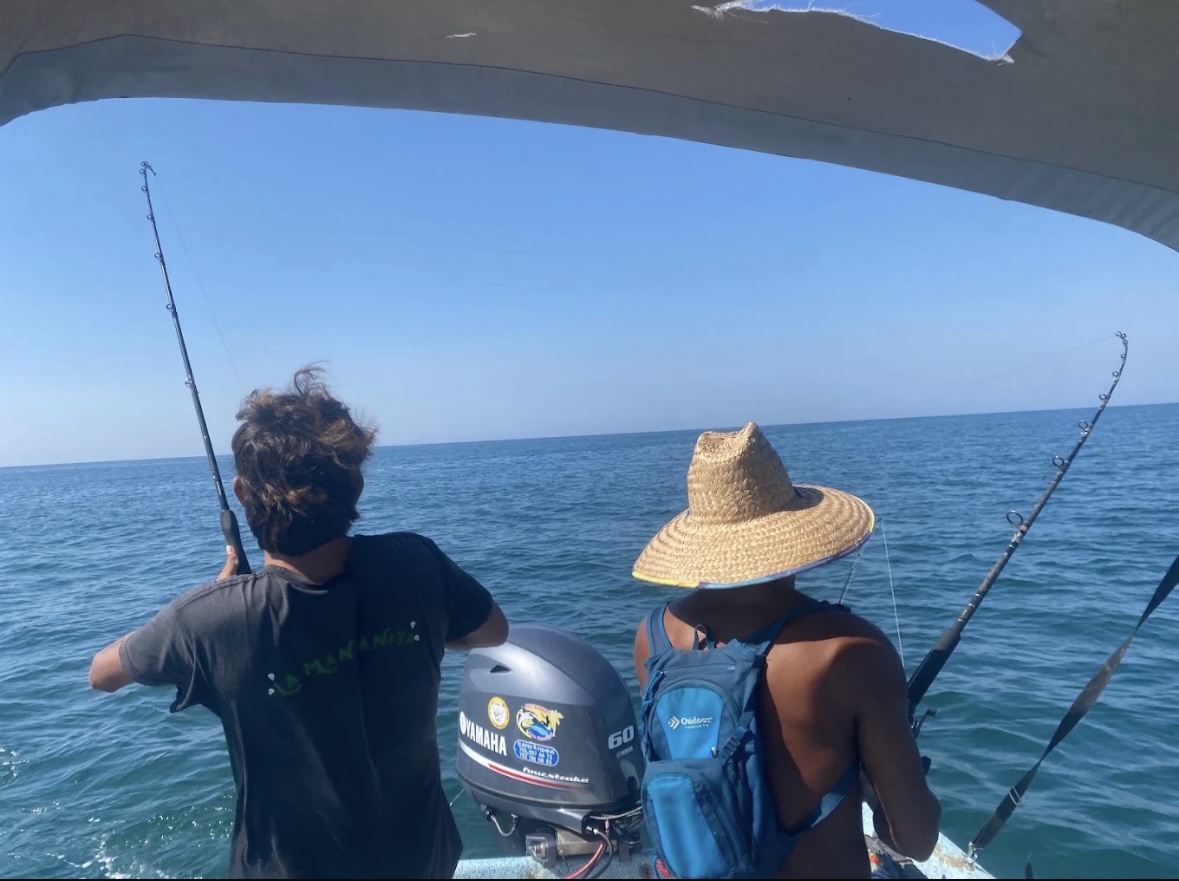 Fishing tour in La Saladita 