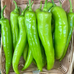 Green Anaheim Peppers(Long capsicum)