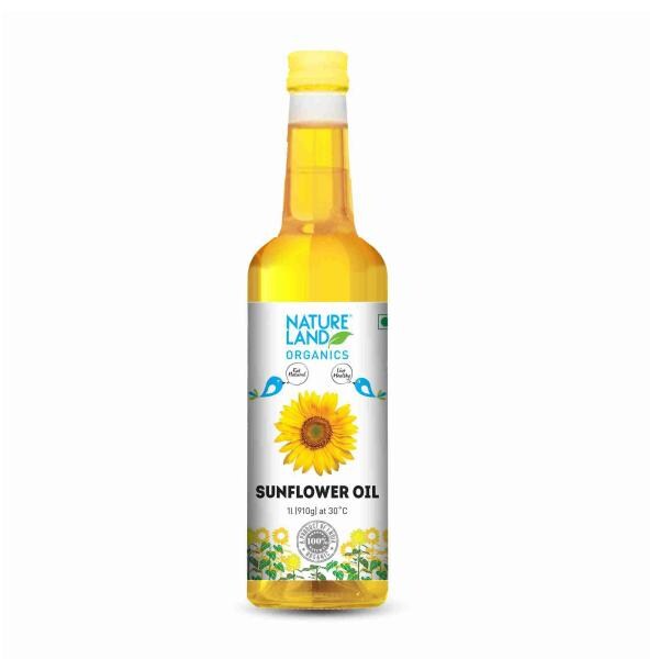 NatureLand Organics Sunflower Oil (1L)