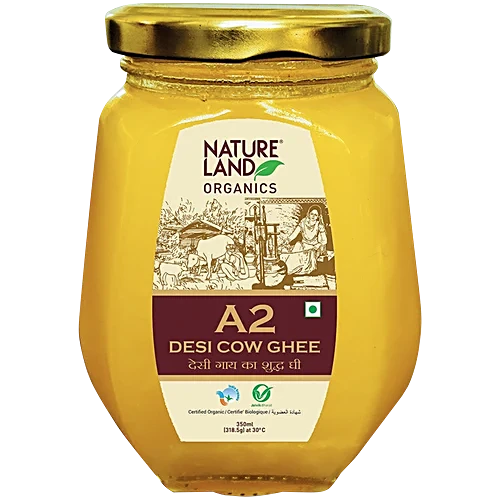 NatureLand Organics A2 Desi Cow Ghee