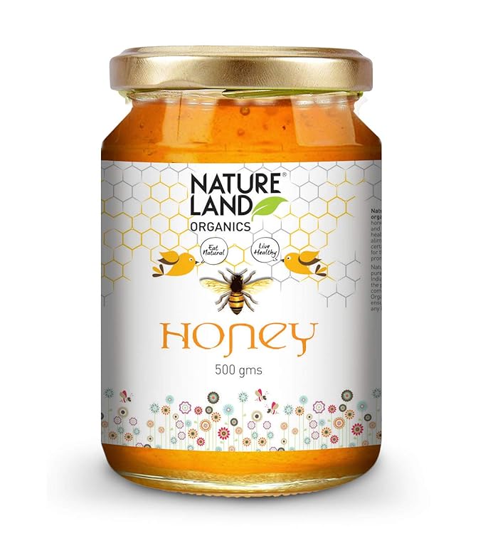 Nature Land Organics Honey 500g