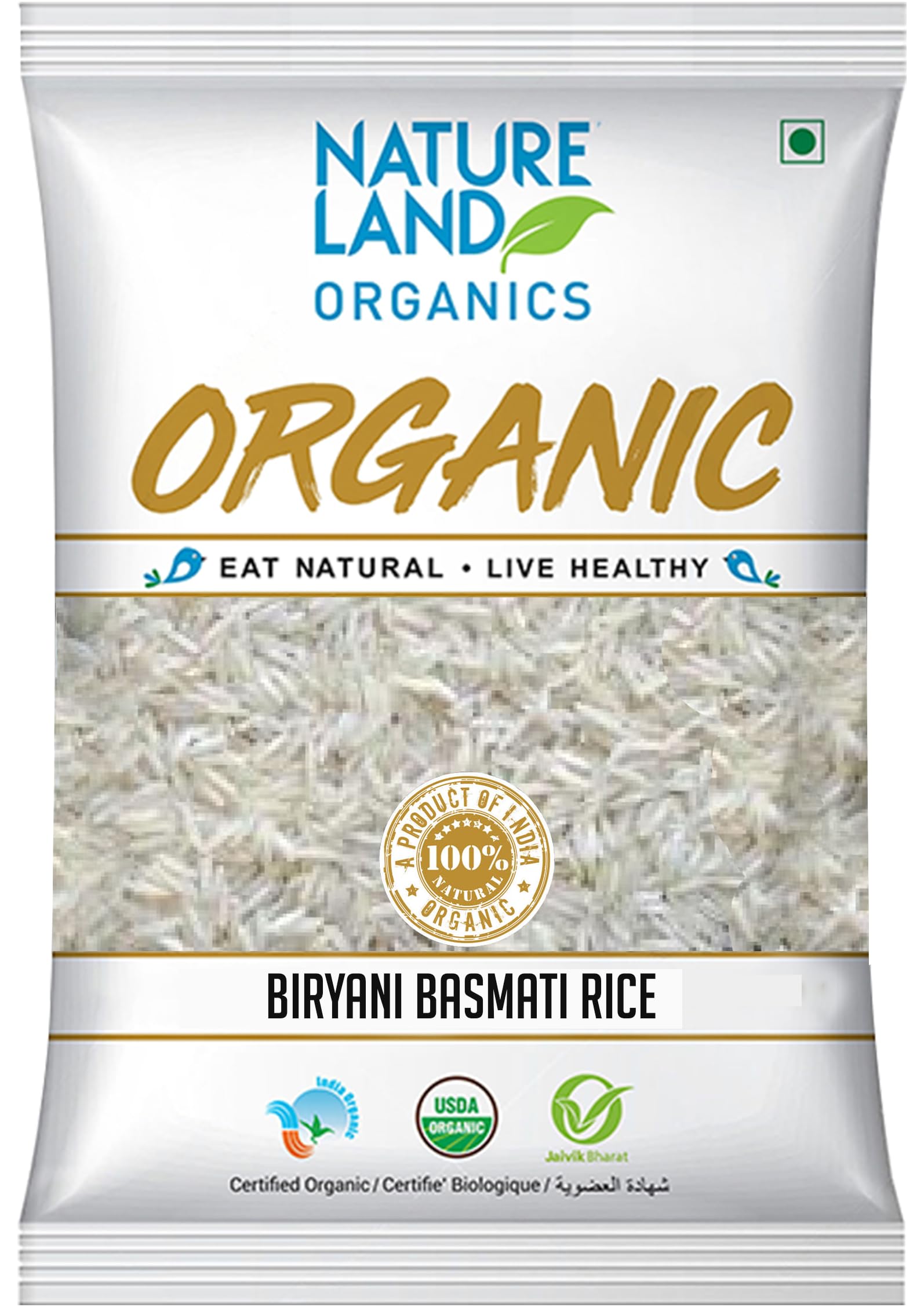 Natureland Organics Biryani Basmati Rice