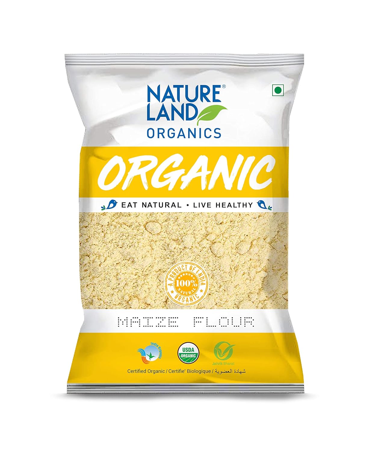 NatureLand Organics Organic Maize Flour