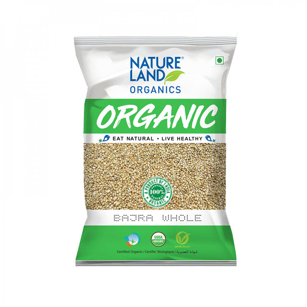 Nature Land Organics Bajra Whole
