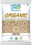 NatureLand Organics White Peas