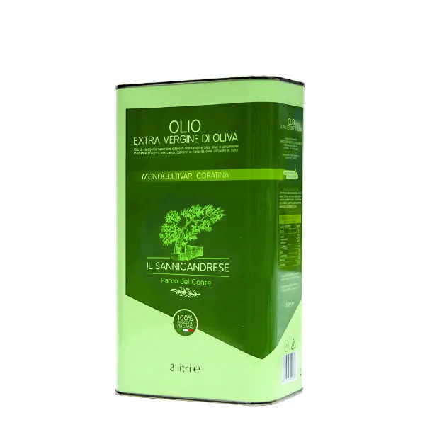 Huile d’Olive Vierge Extra - Ligne Monocultivar Coratina 3L