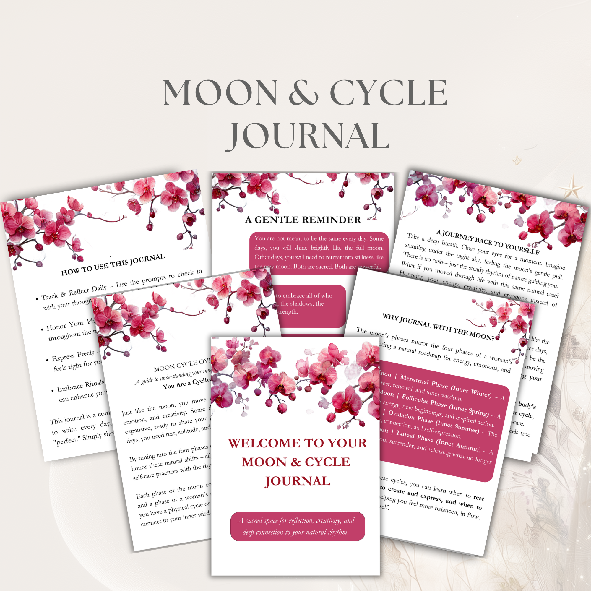 Moon & Cycle Journal