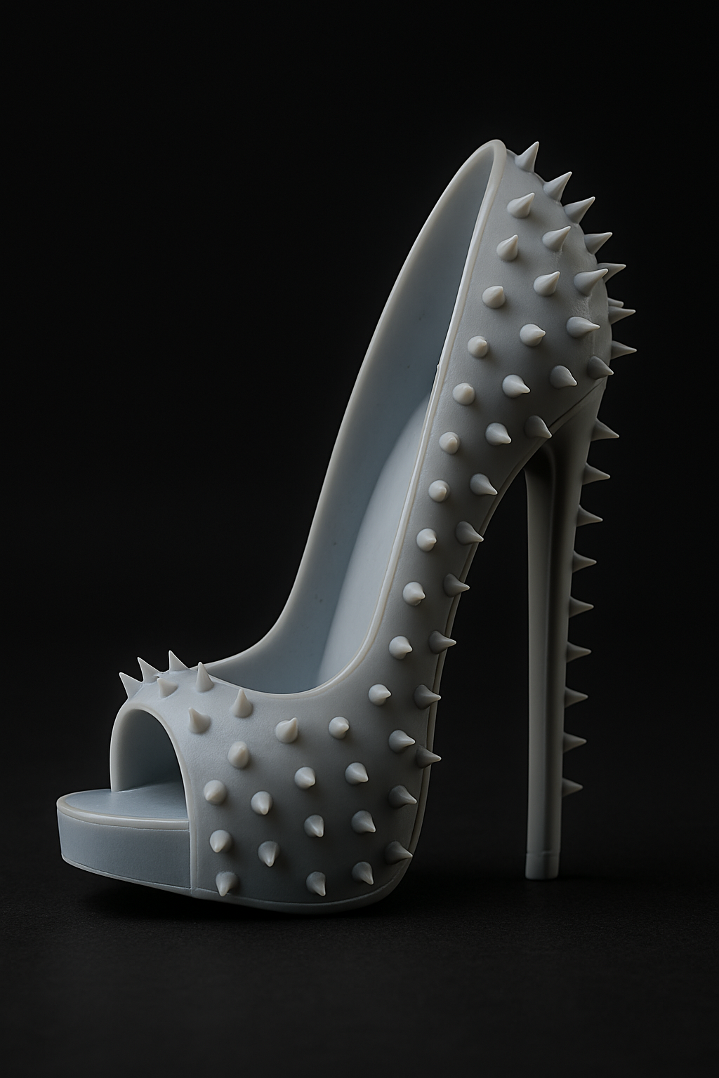 Blank Spiked Platform Heels for Felice Dolls – Fits 35cm & 45cm Sizes