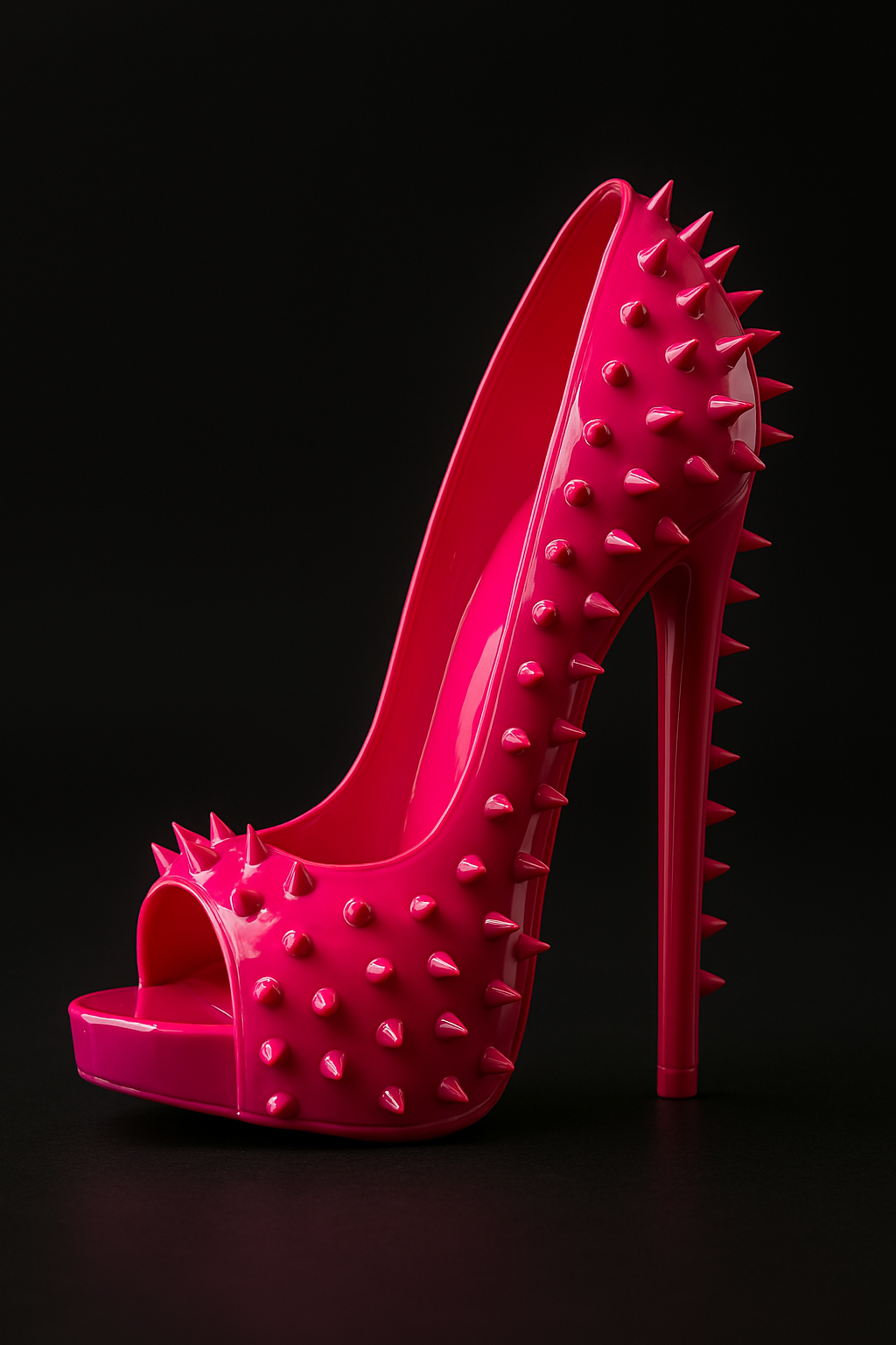 Blank Spiked Platform Heels for Felice Dolls – Fits 35cm & 45cm Sizes