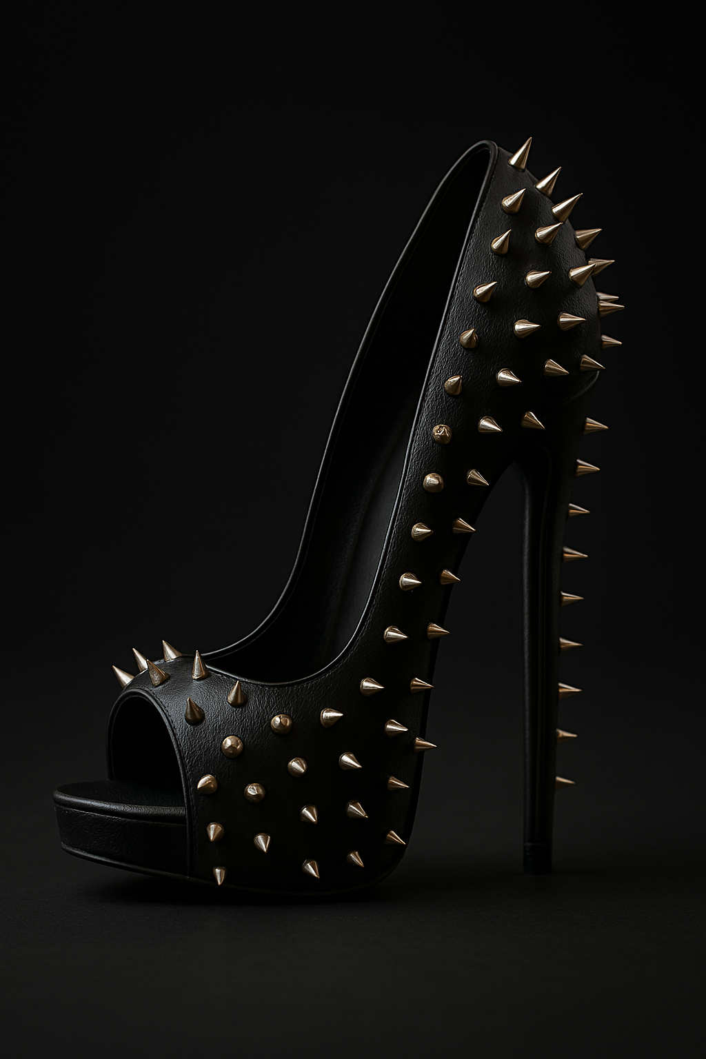 Blank Spiked Platform Heels for Felice Dolls – Fits 35cm & 45cm Sizes