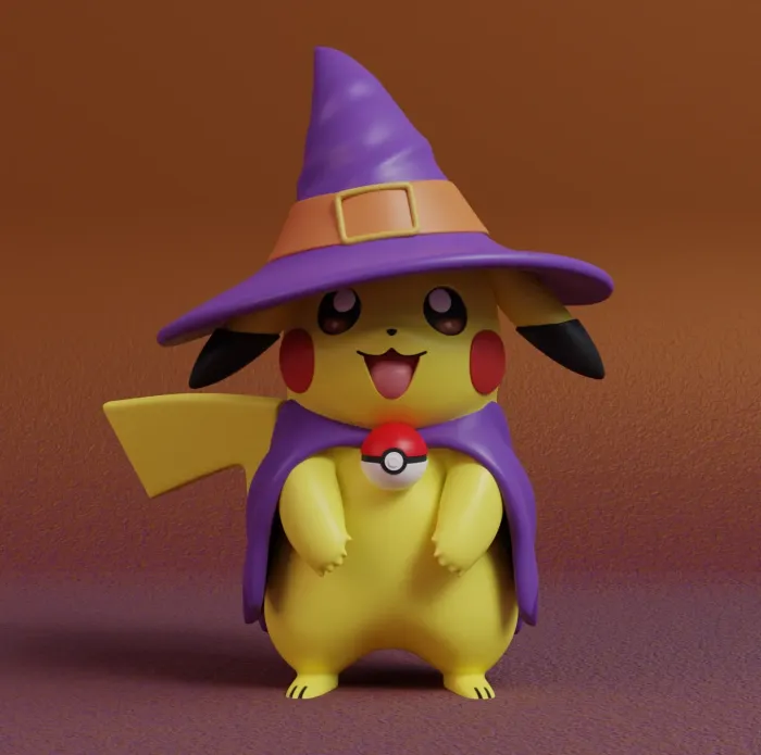 Pikachu Halloween Figurine