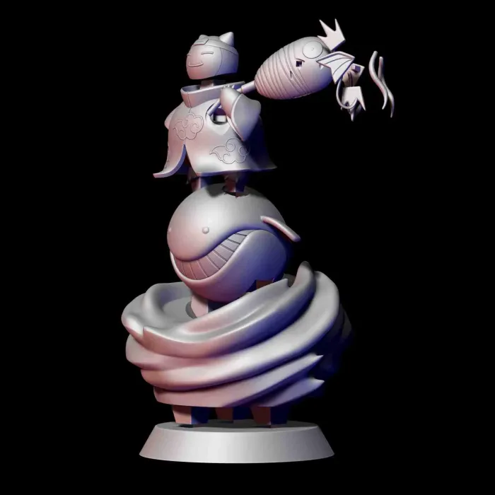 Ronflex x Kisame Hoshigaki (Pokémon x Naruto)